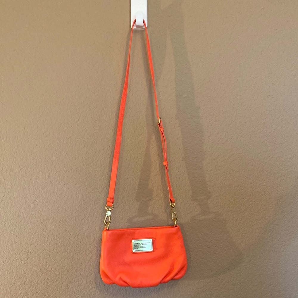 Marc Jacobs neon, coral Crossbody
